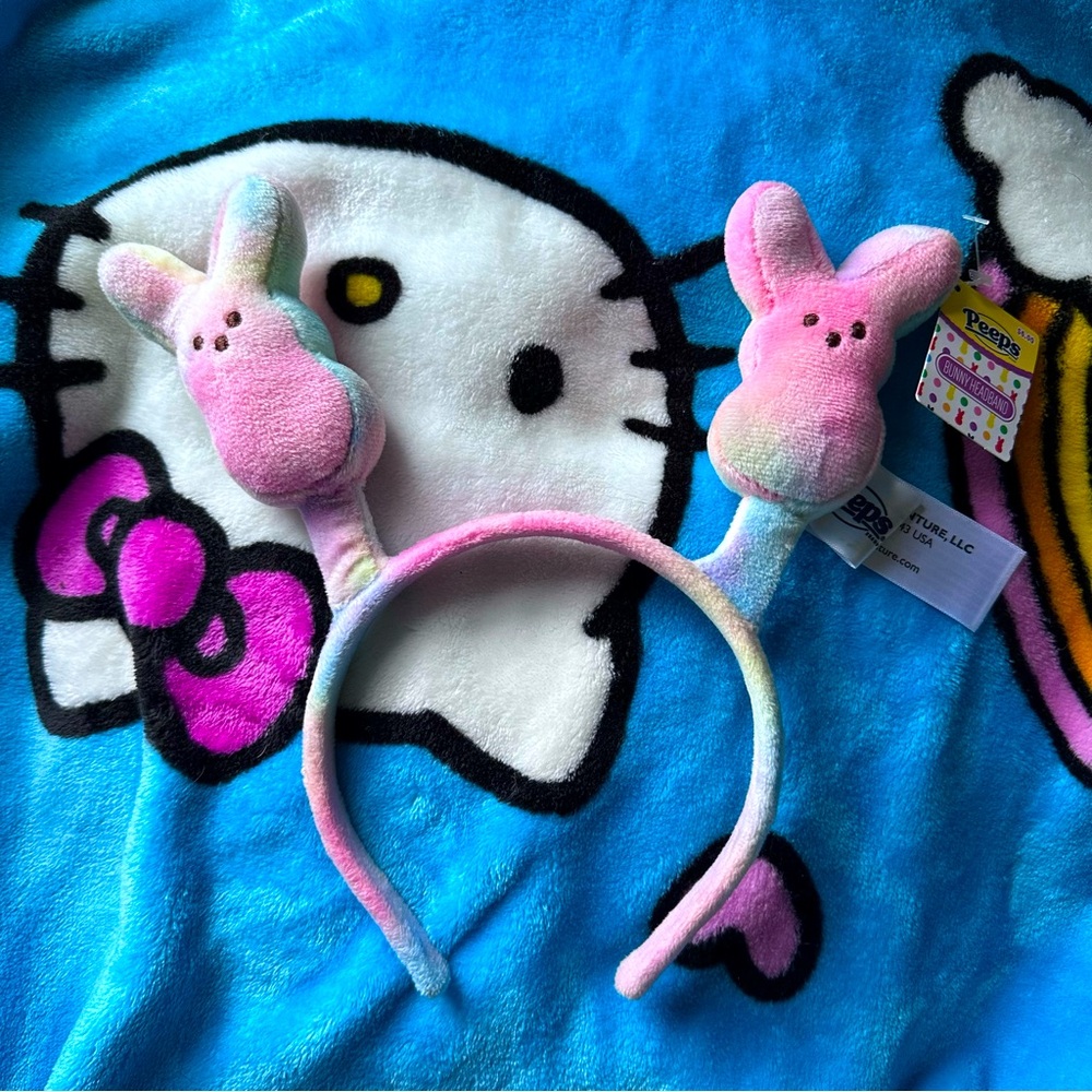 Peeps Bunny Rabbit Headband Easter Costume Collectible One Size Kids Adults